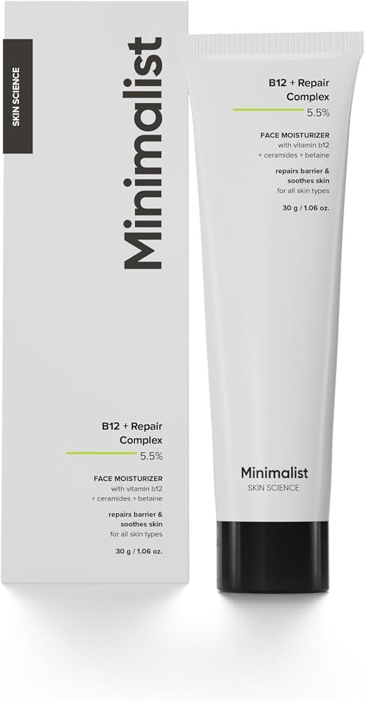 B12 + Repair Complex 5.5% Face Moisturizer
