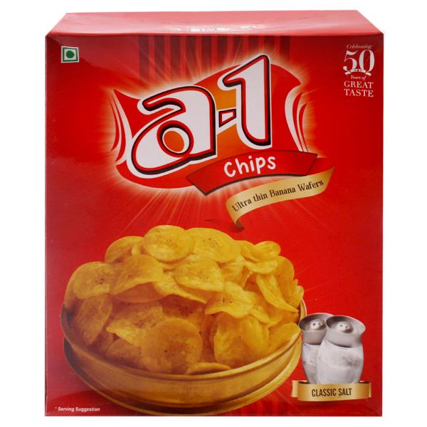 A-1 Chips Potato Chips-Classic Salt