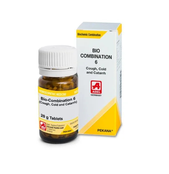 Adel Biochemic Combination  6 Cough Cold and Catarrh