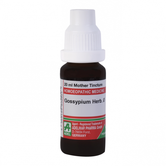 Adel Gossypium Herb Mother Tincture Q
