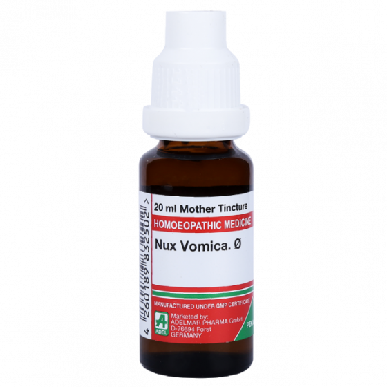 Adel Nux Vomica Mother Tincture Q