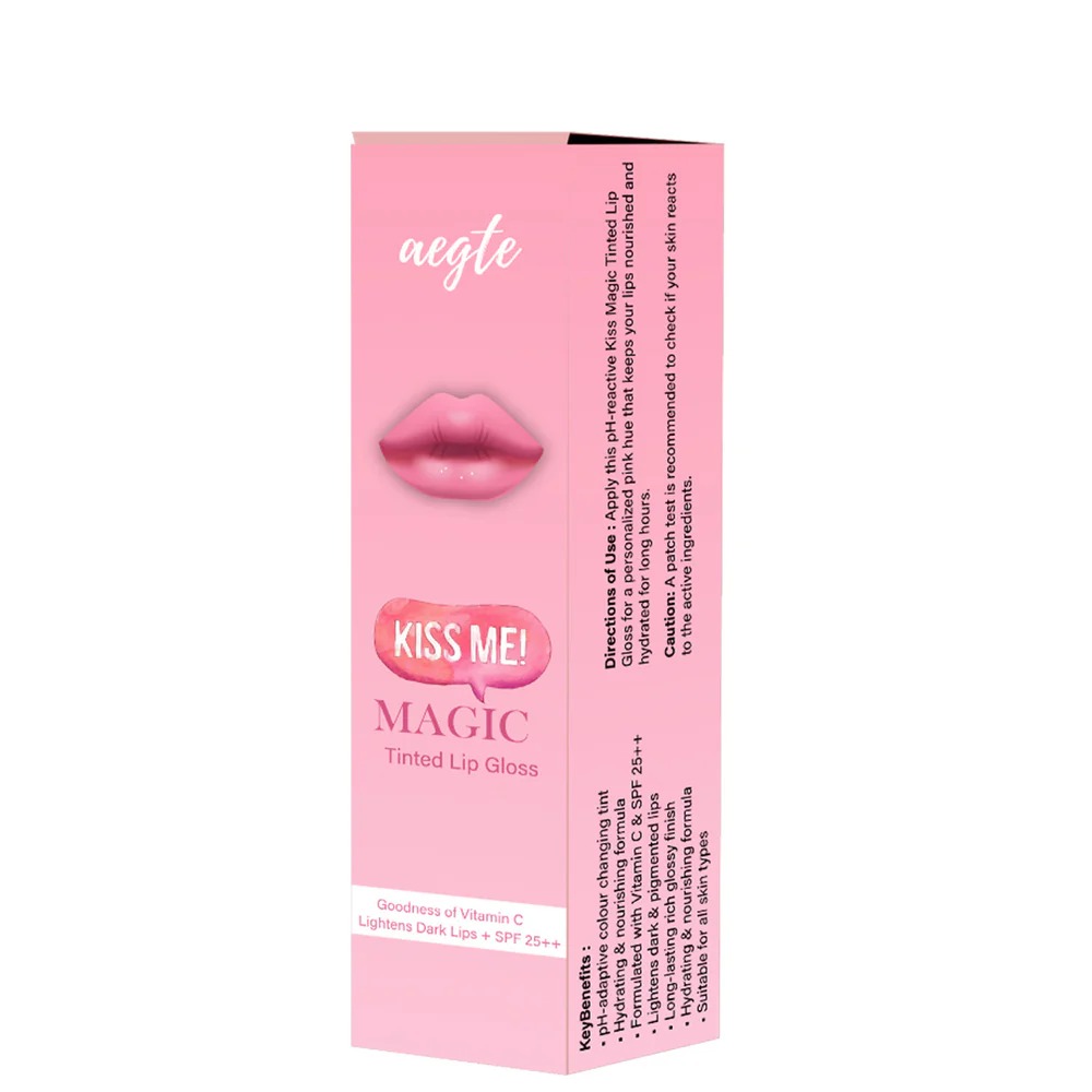 Aegte Kiss Me Magic pH Tinted Lip Gloss with SPF 25++ 