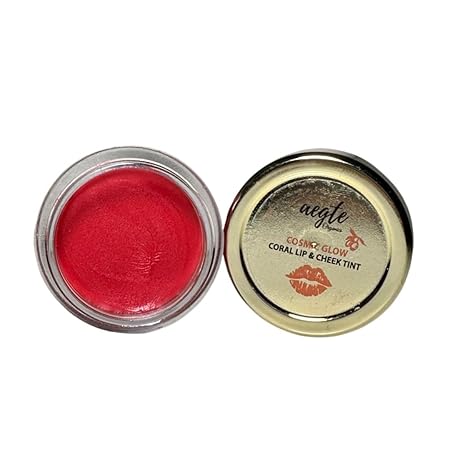 Aegte Organics Cosmic Glow Coral Lip & Cheek Tint