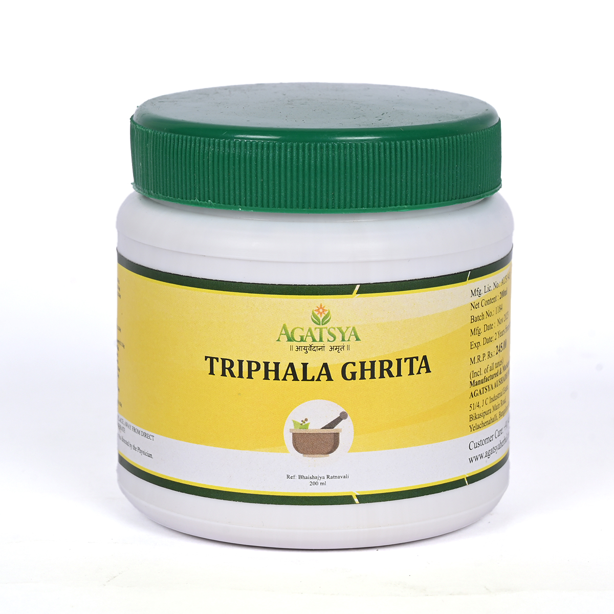 Agatsya Triphala Ghrita
