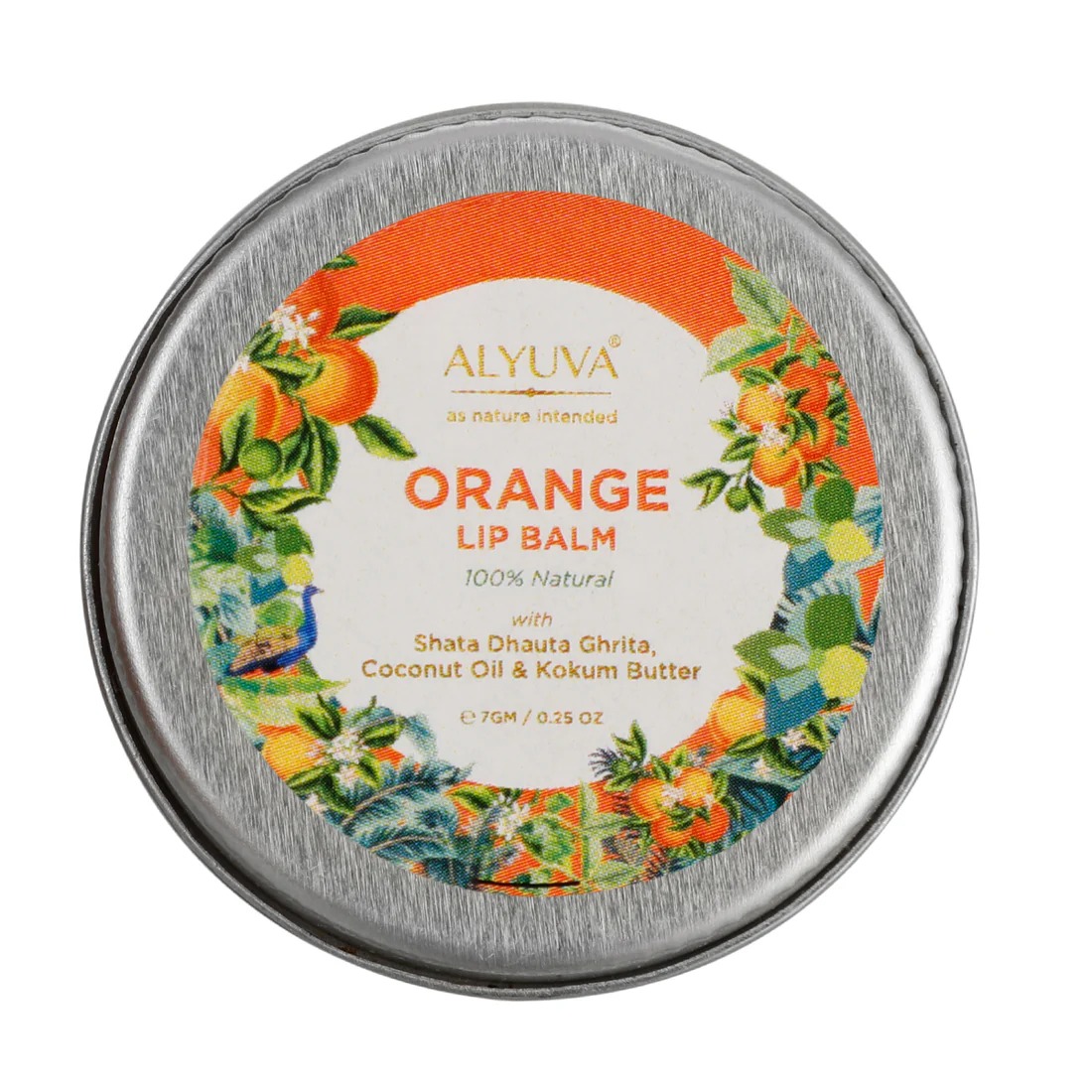 Alyuva Orange Lip Balm