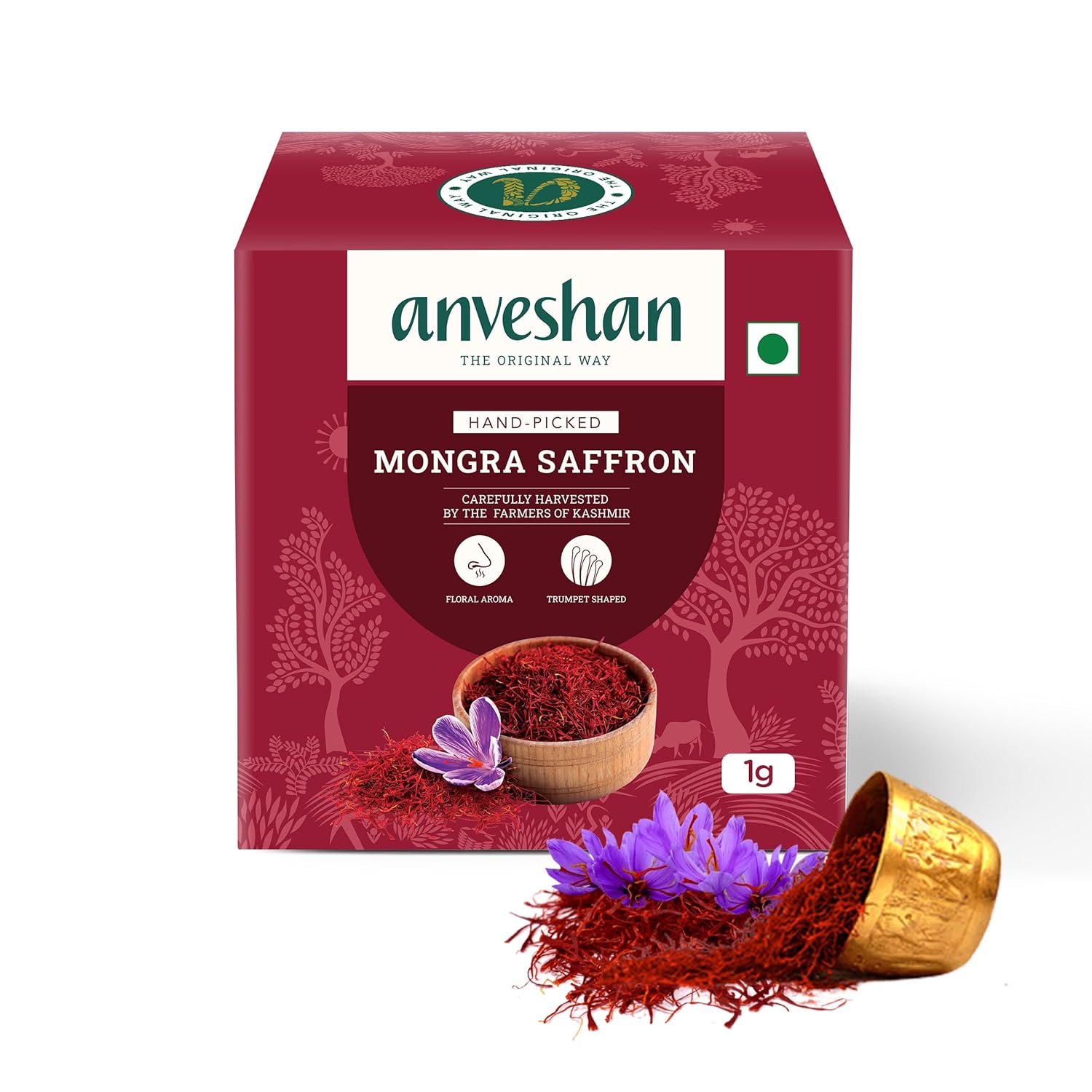 Anveshan Kashmiri Mongra Saffron