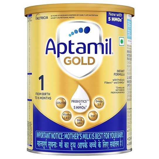 Aptamil Gold Infant Formula Milk Powder for Babies - Stage 1