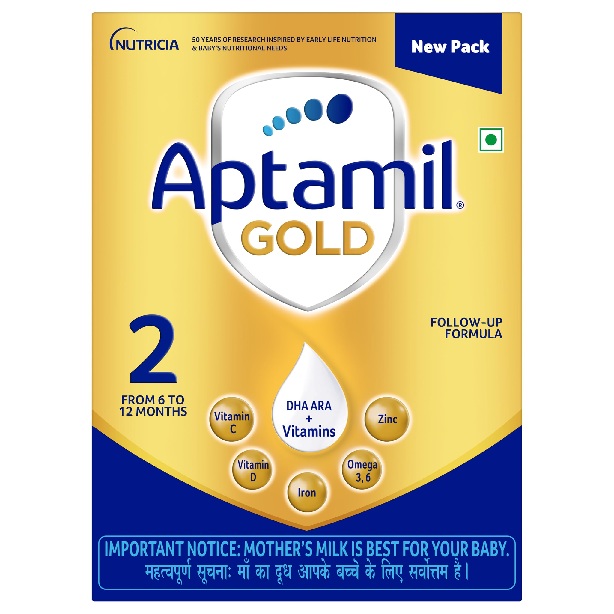 Aptamil Gold Infant Formula Milk Powder for Babies - Stage 2