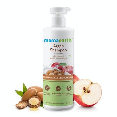 Mamaearth Argan Shampoo with Argan and Apple Cider Vinegar