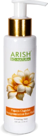 Arish Bio-natural Papaya Chandan Depigmentation Face Wash