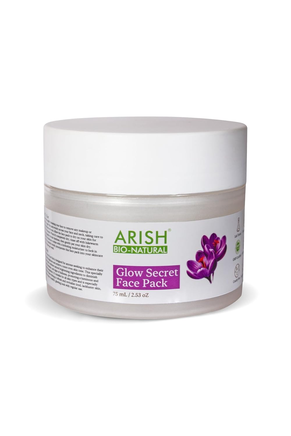 Arish Bio Naturals Glow Secret Face Pack 