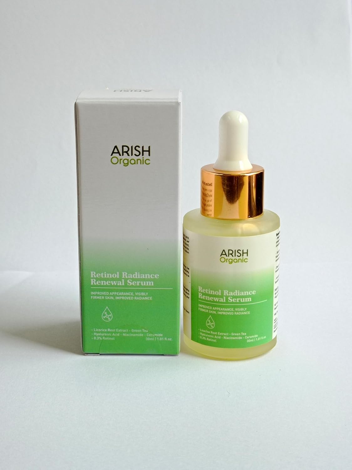 Arish Bio Naturals Retinol Radiance Renewal Serum