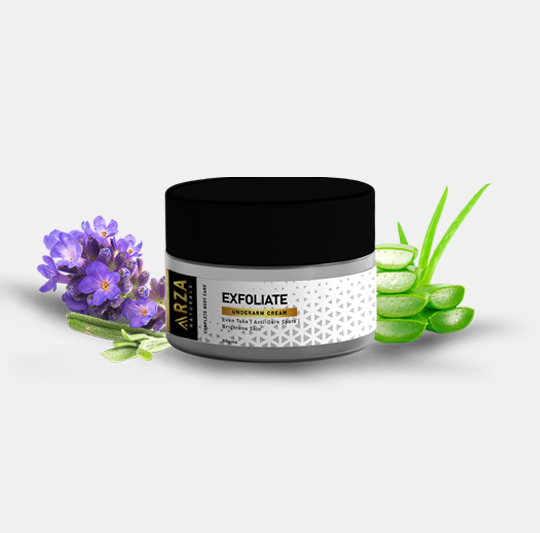 Arza Naturals Exfoliating Underarms Cream