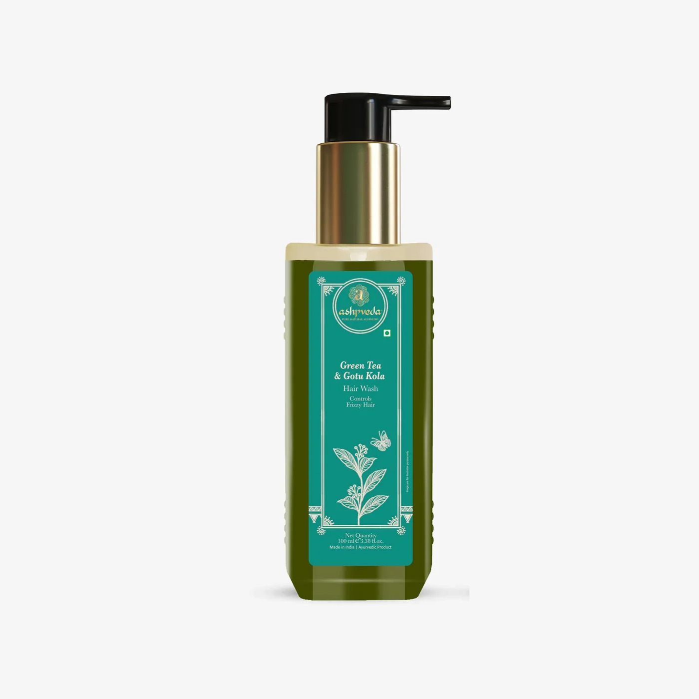 Ashpveda Green Tea & Gotukola Hair Wash