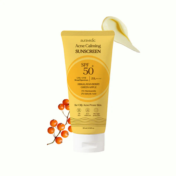 Auravedic Acne Calming Sunscreen