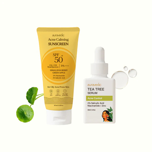 Auravedic Acne and Spots Fighting Combo 
