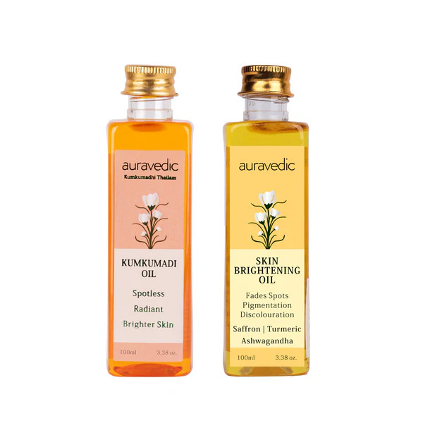 Auravedic Brightening Glow Oils