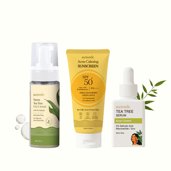 Auravedic Complete Acne and Spots Solution