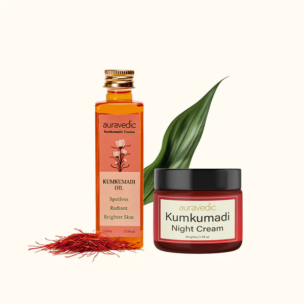 Auravedic Kumkumadi Ageless Skin Combo