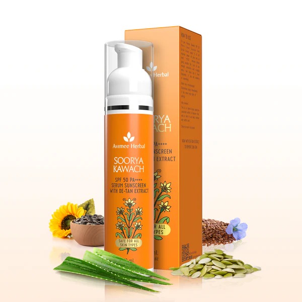 Avimee Herbal Soorya Kawach SPF50 PA++ Hybrid Sunscreen