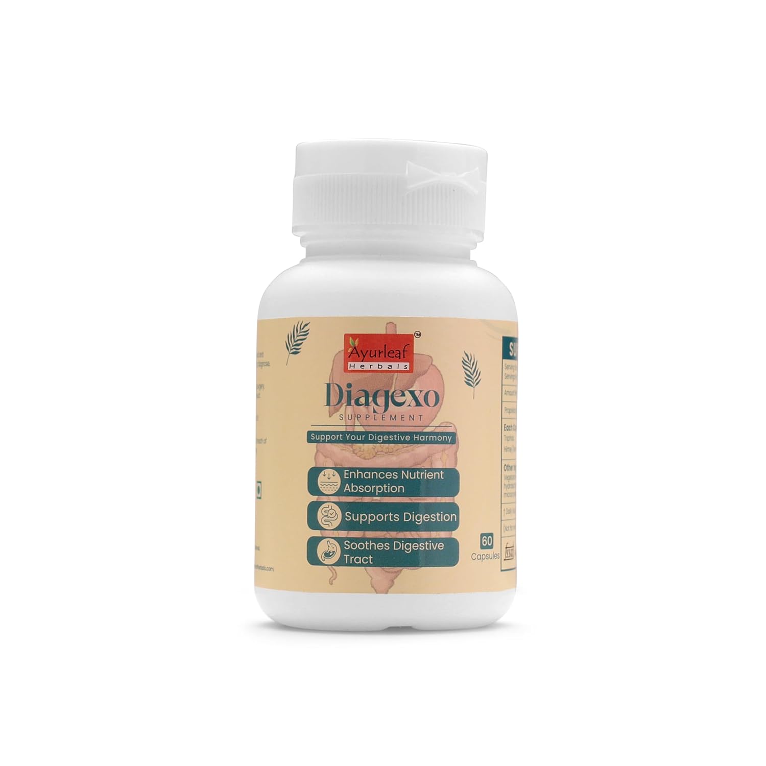 Ayurleaf Herbal Diagexo Extract Blended Capsules
