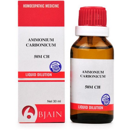 B Jain Ammonium Carbonicum 50M CH Dilution