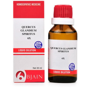 B Jain Quercus Glandium Spiritus 6X Dilution