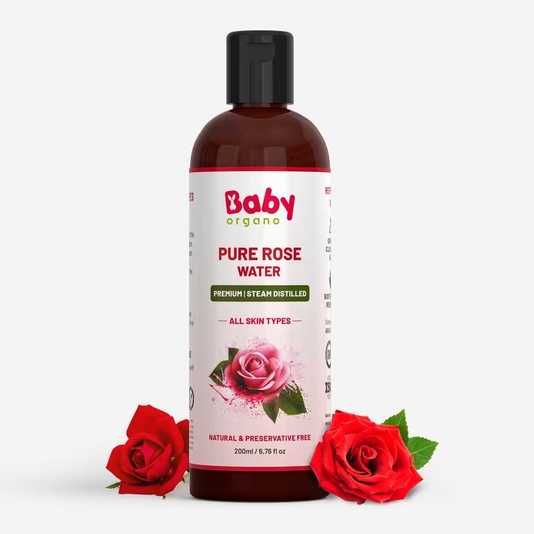 BabyOrgano Pure Rose Water