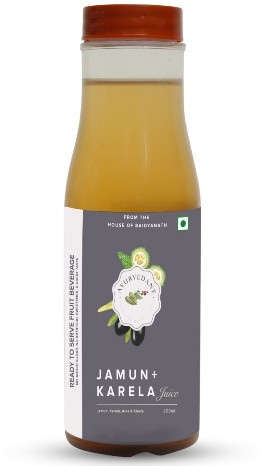 Baidyanath Jamun Karela Ready To Drink Juice - Asli Ayurveda