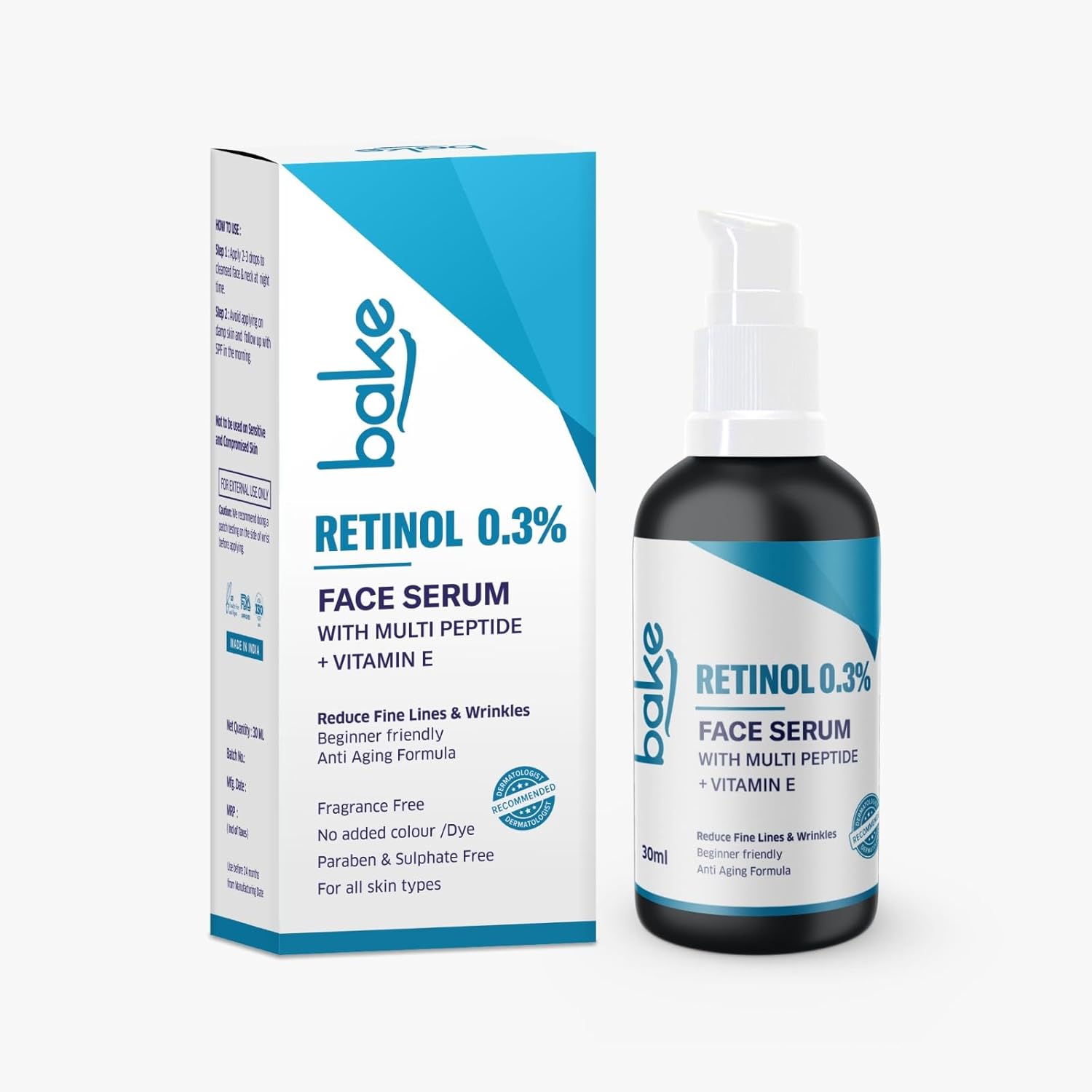 Bake 0.3% Retinol Face Serum