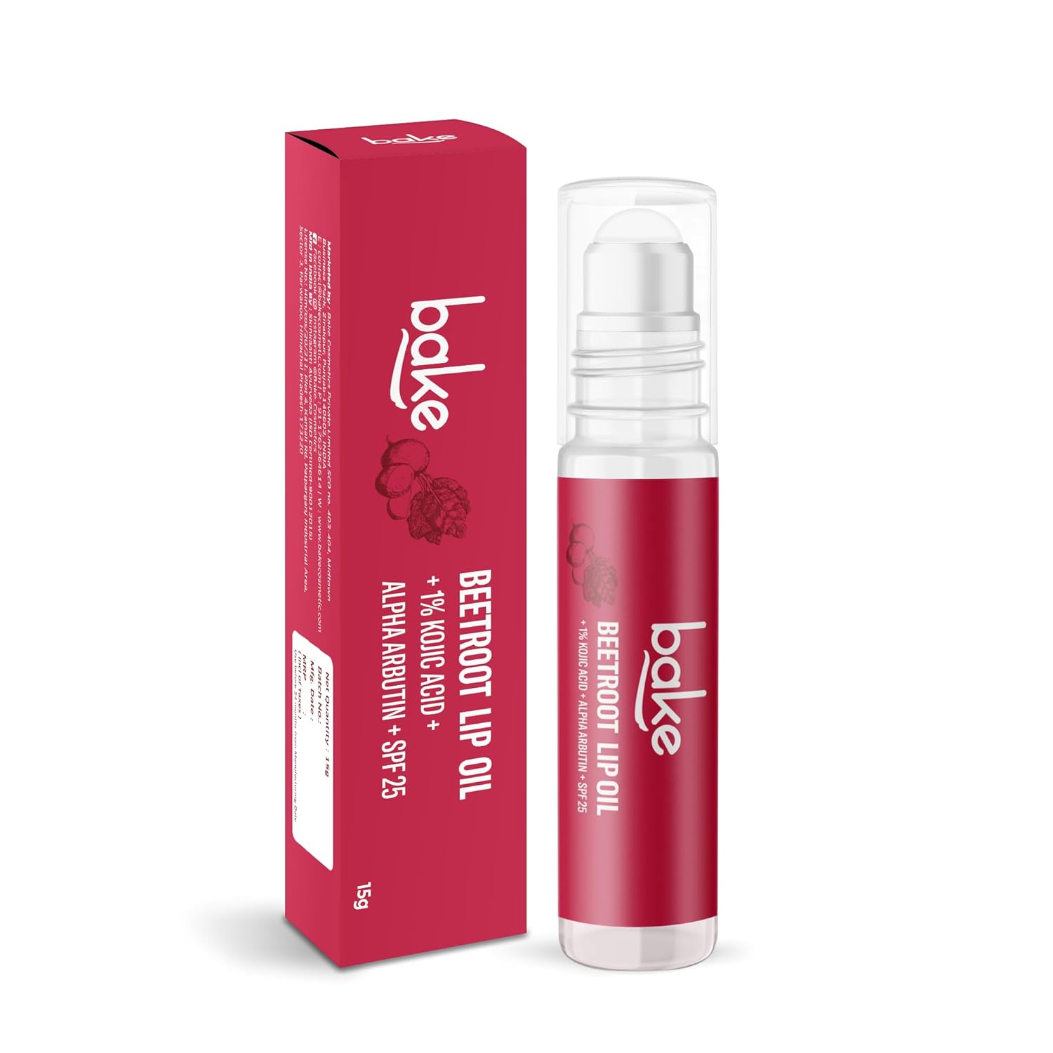 Bake 1% Kojic Acid + Alpha Arbutin Lip Oil