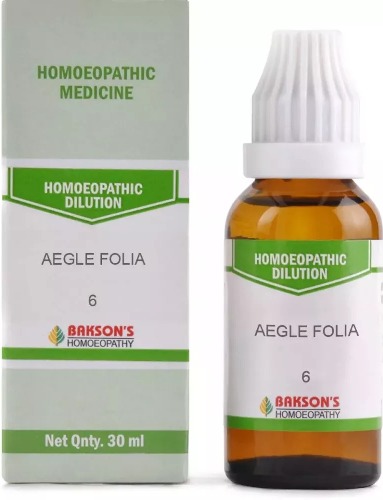 Bakson Homoeopathy Aegle Folia Dilution 6CH