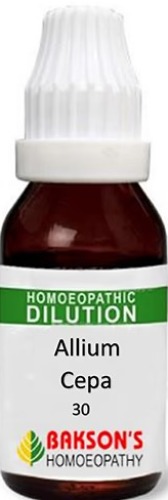 Bakson Homoeopathy Allium Cepa Dilution 30 CH