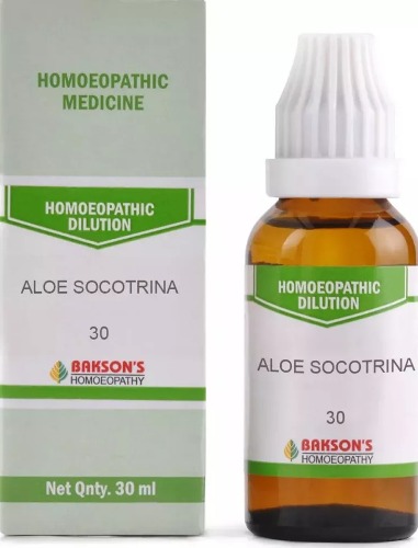 Bakson Homoeopathy Aloe Socotrina Dilution 30CH