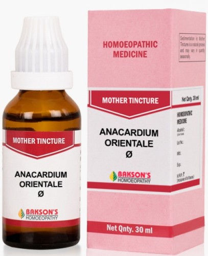 Bakson Homoeopathy Anacardium Orientale Mother Tincture Q