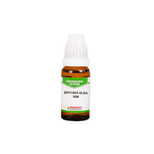 Bakson Homoeopathy Bryonia Alba Dilution 50M
