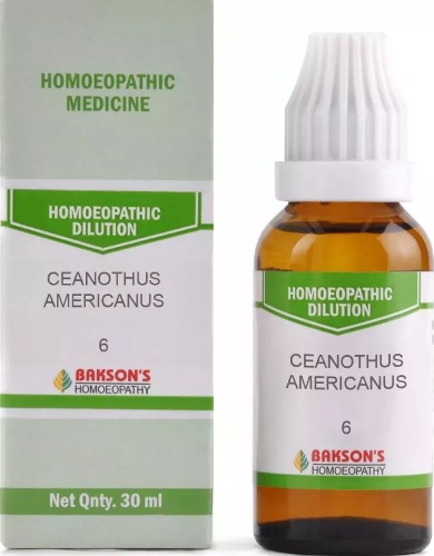 Bakson Homoeopathy Ceanothus Americanus Dilution 6ch