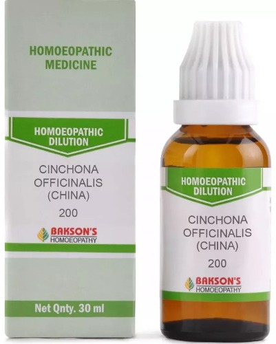 Bakson Homoeopathy China Off Dilution 200CH
