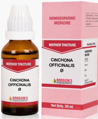 Bakson Homoeopathy Cinchona Officinalis Mother Tincture Q