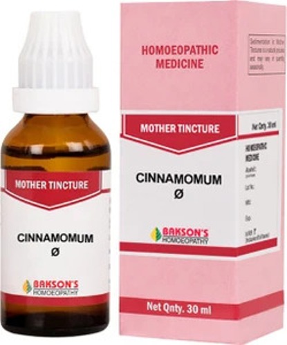 Bakson Homoeopathy Cinnamomum Mother Tincture Q