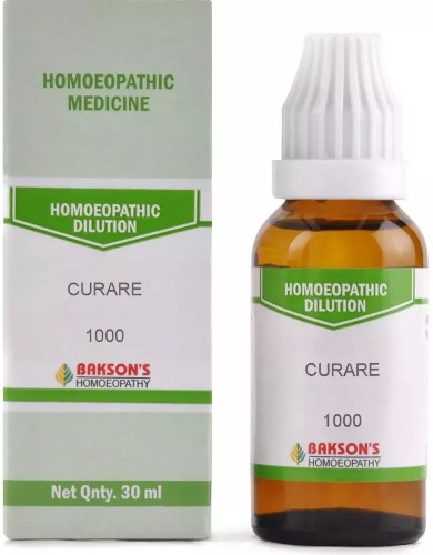 Bakson Homoeopathy Curare Dilution 1000CH