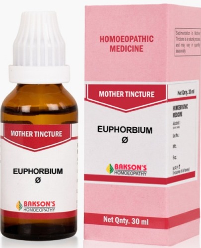 Bakson Homoeopathy Euphorbium Mother Tincture Q