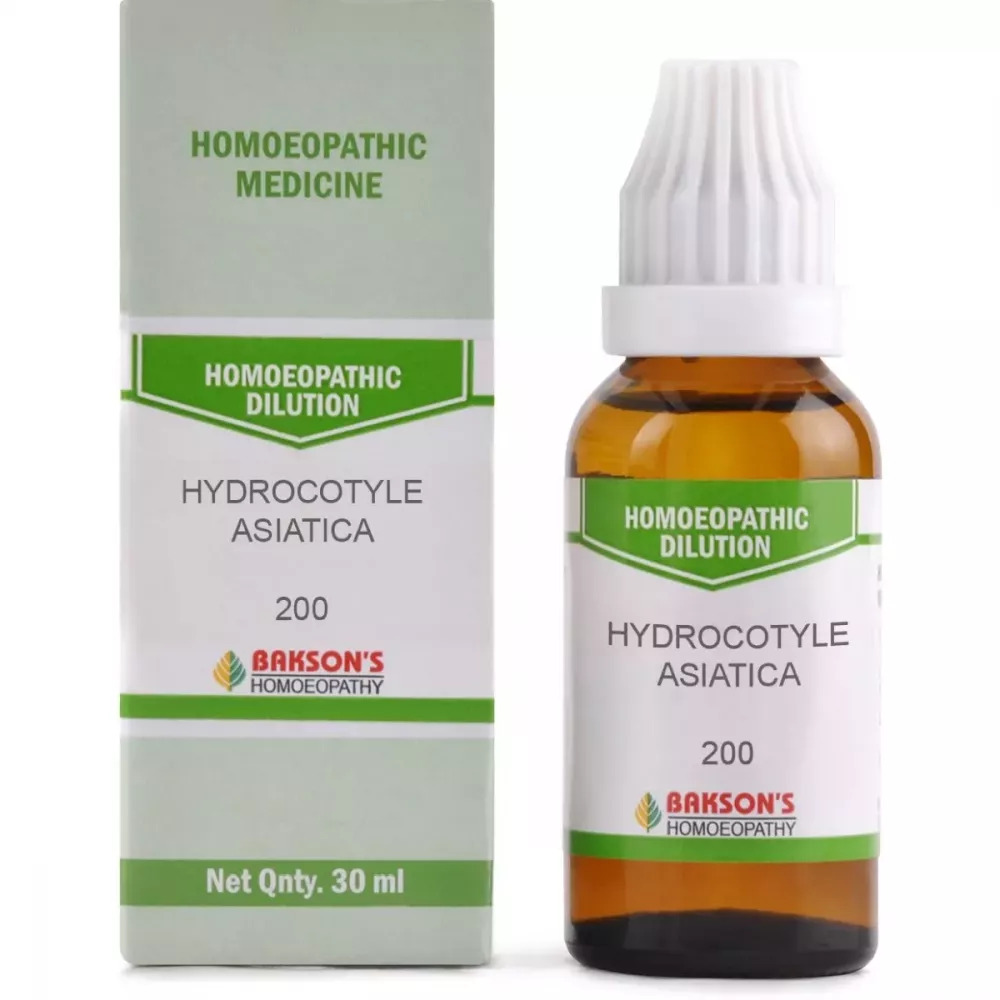 Bakson Homoeopathy Hydrocotyle Asiatica Dilution 200 CH