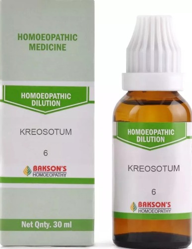 Bakson Homoeopathy Kreosotum Dilution 6CH