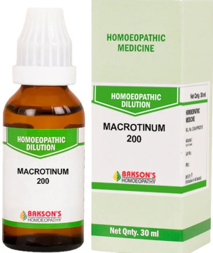 Bakson Homoeopathy Macrotinum Dilution 200ch