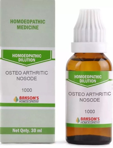 Bakson Homoeopathy Osteo Arthritic Nosode Dilution 1000CH