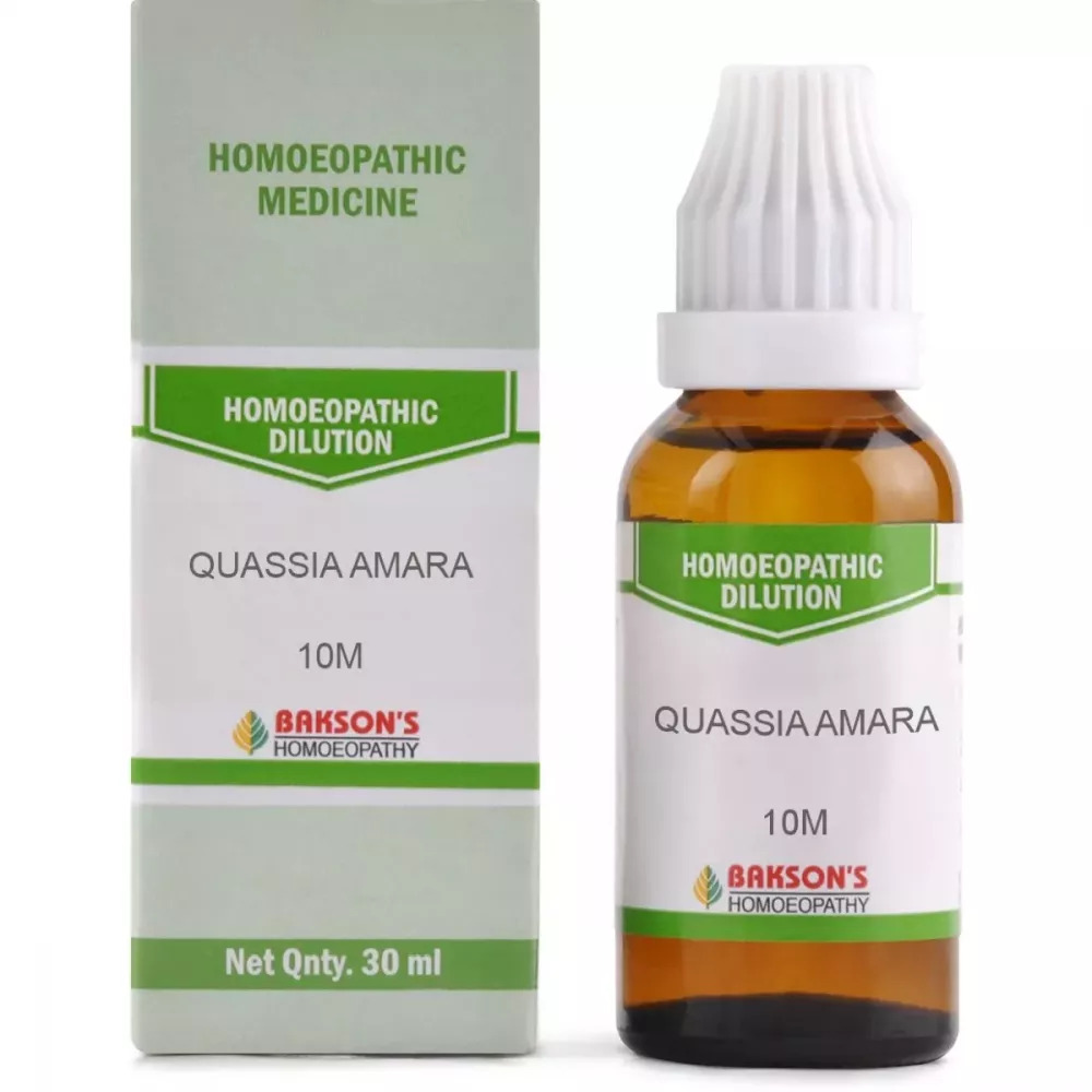 Bakson Homoeopathy Quassia Amara Dilution 10M