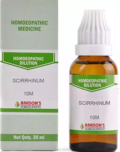 Bakson Homoeopathy Scirrhinum Dilution 10M