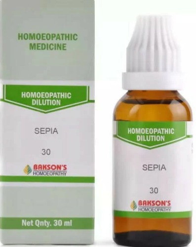 Bakson Homoeopathy Sepia Dilution 30 CH