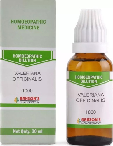 Bakson Homoeopathy Valeriana Officinalis Dilution 1000CH
